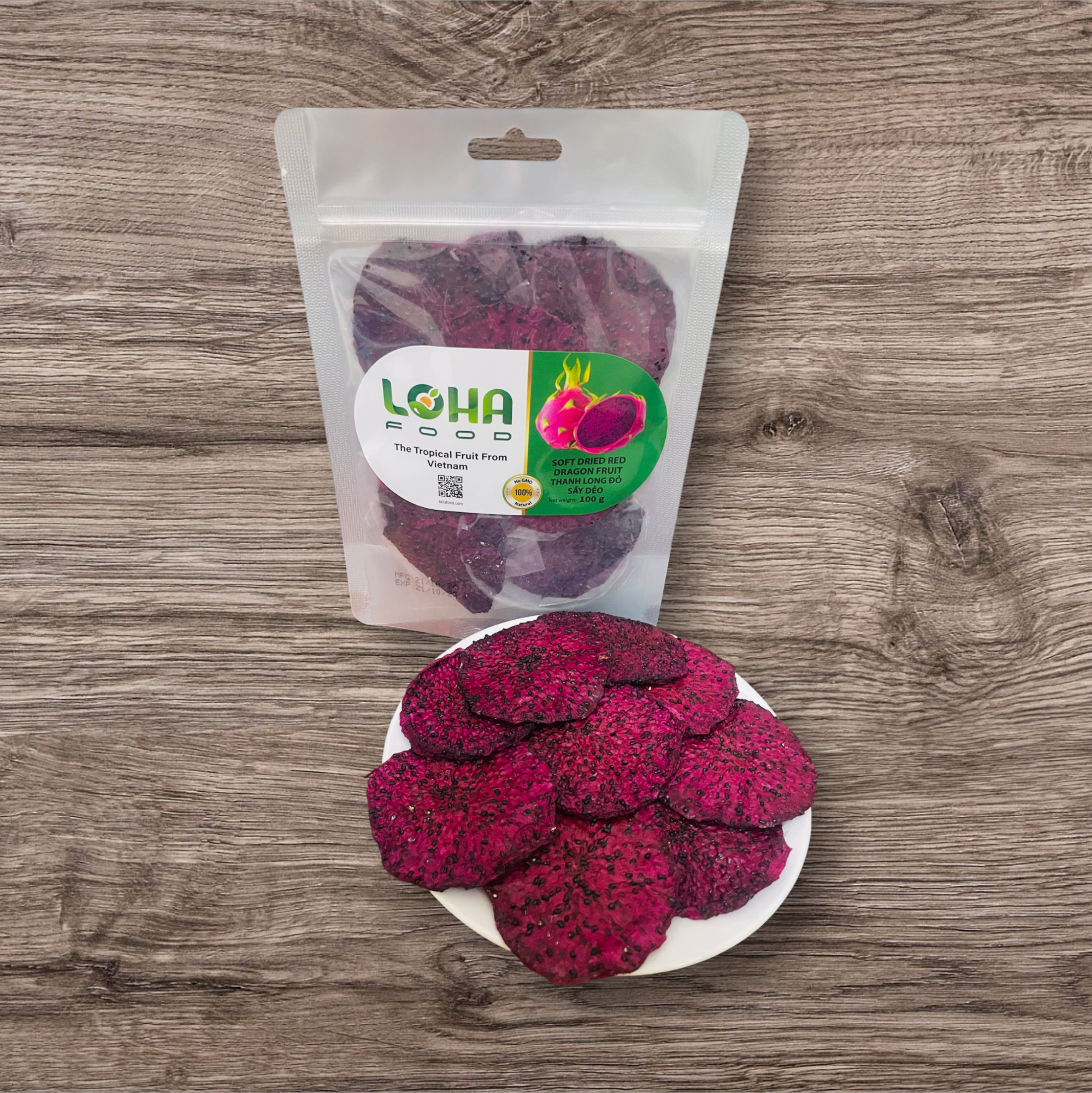 SOFT DRIED RED DRAGON FRUIT